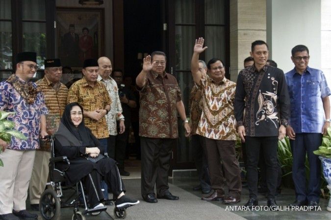 Prabowo dijadwalkan bertemu SBY untuk sampaikan belasungkawa Senin sore