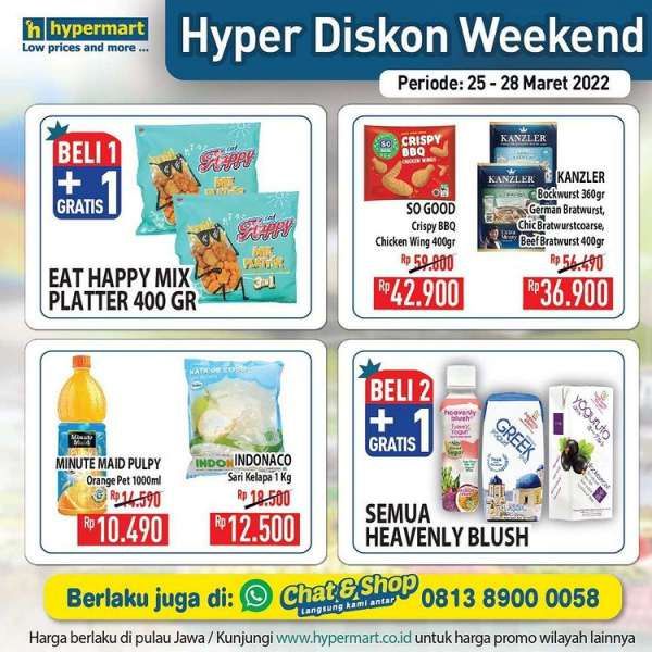 Promo JSM Hypermart Mulai 25-28 Maret 2022