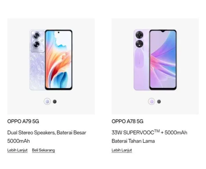 Pilih OPPO A78 5G atau OPPO A79 5G? Simak Perbandingan Spesifikasinya