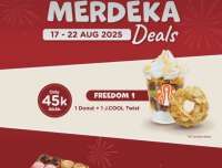 Promo JCO Merdeka Deals sampai 24 Agustus, Paket Donut Favorit Mulai Rp 45.000