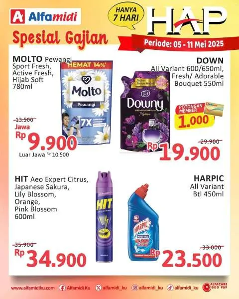 Promo Alfamidi Hemat Satu Pekan Periode 5-11 Mei 2025