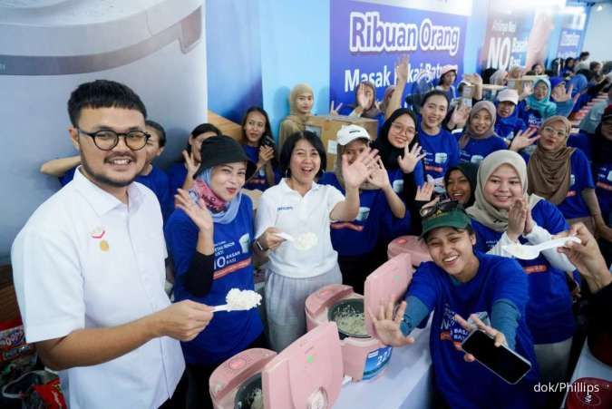Rekor Masak Nasi dengan 300 Ricecooker Selama Dua Hari Nonstop