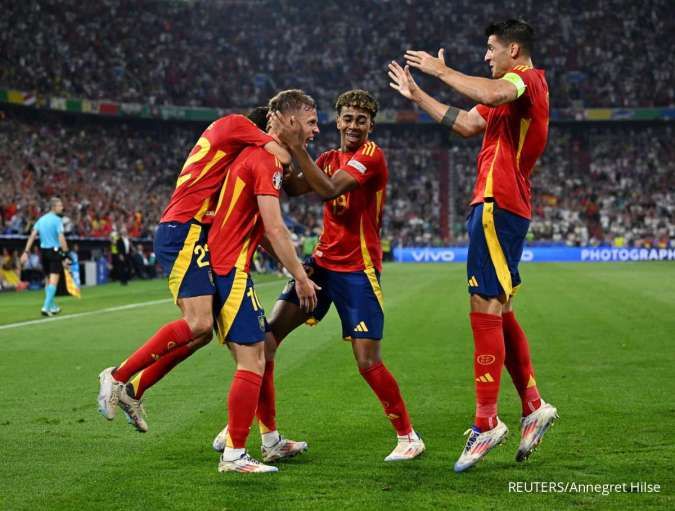 Final Euro 2024 Spanyol Vs Inggris, Timnas Spanyol Optimistis Selangkah Lagi Juara 