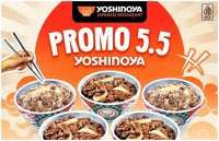 Siap-Siap War Promo Yoshinoya 5.5, Beef Bowl Hemat sampai Diskon Kopi 50%