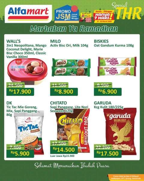 Promo JSM Alfamart 17-23 Maret 2025