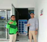 Gesits Jadi Motor Listrik Grab, SPBU Hayam Wuruk Bali Sediakan Swapping Station