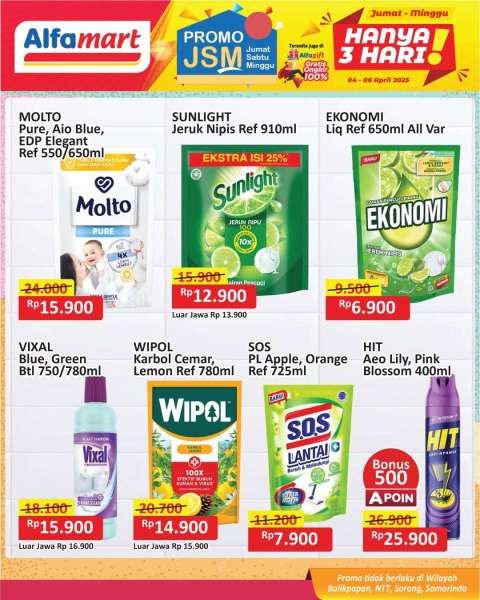 Promo JSM Alfamart 4-6 April 2025