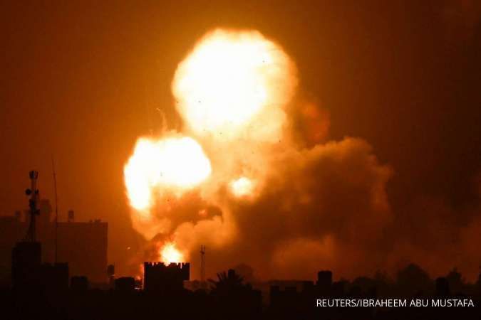 Respons Tembakan Roket, Pesawat Tempur Israel Hantam Situs Militer Gaza