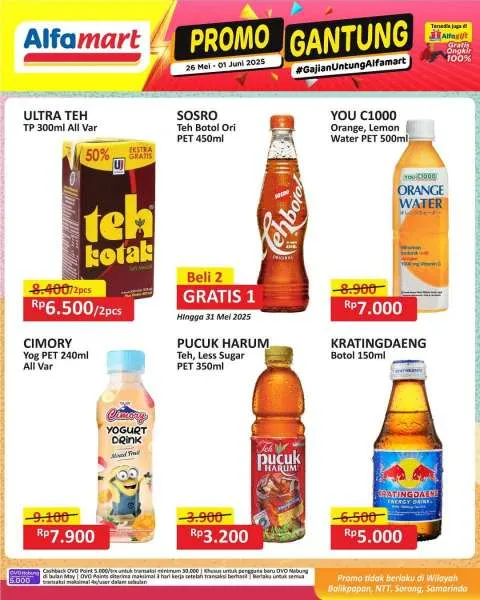 Promo Alfamart Gantung Periode 26 Mei-1 Juni 2025