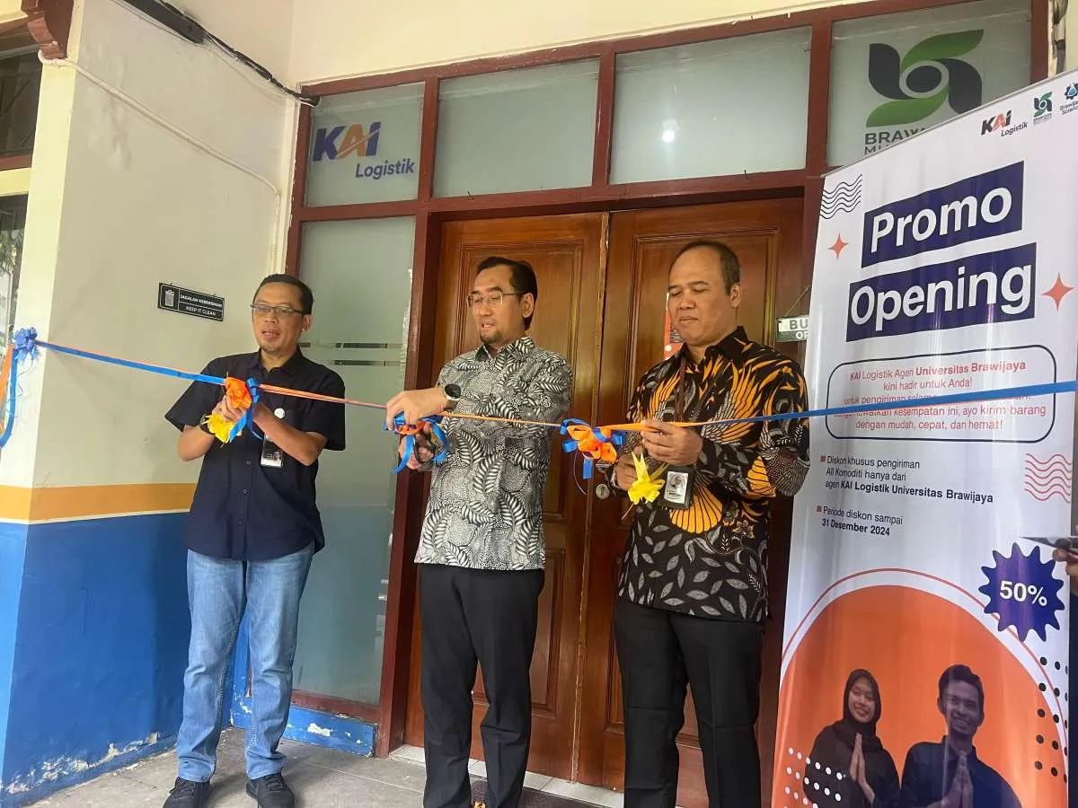KAI Logistik Hadirkan Service Point di Universitas Brawijaya Malang, Sasar Akademik