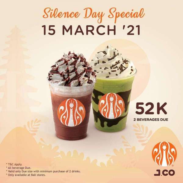 Promo J.CO 15 Maret 2021 