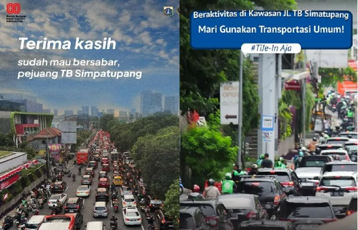 Jalan TB Simatupang Jakarta Masih Macet, Ini Alternatifnya!