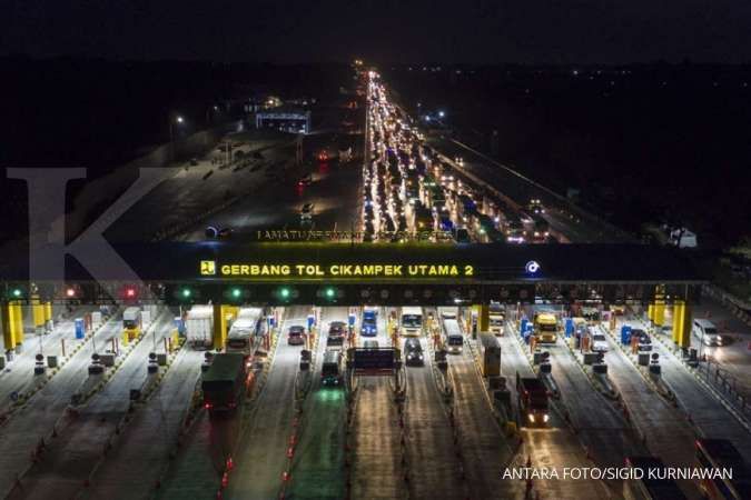 Pada H-7 Lebaran tercatat 186.602 kendaraan meninggalkan Jakarta