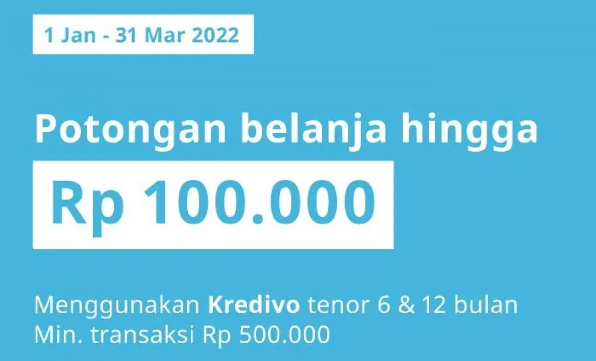 Promo IKEA Januari-Maret 2022, Belanja Pakai Kredivo Diskon Rp 100.000