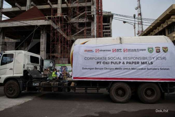 Lewat Asia Pulp & Paper, Sinar Mas donasikan lebih dari 1.200 ton oksigen per bulan
