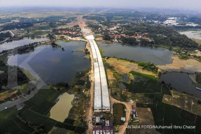 Pembebasan lahan Tol Jakarta-Cikampek II Selatan Seksi 3 Taman Mekar–Sadang capai 86%