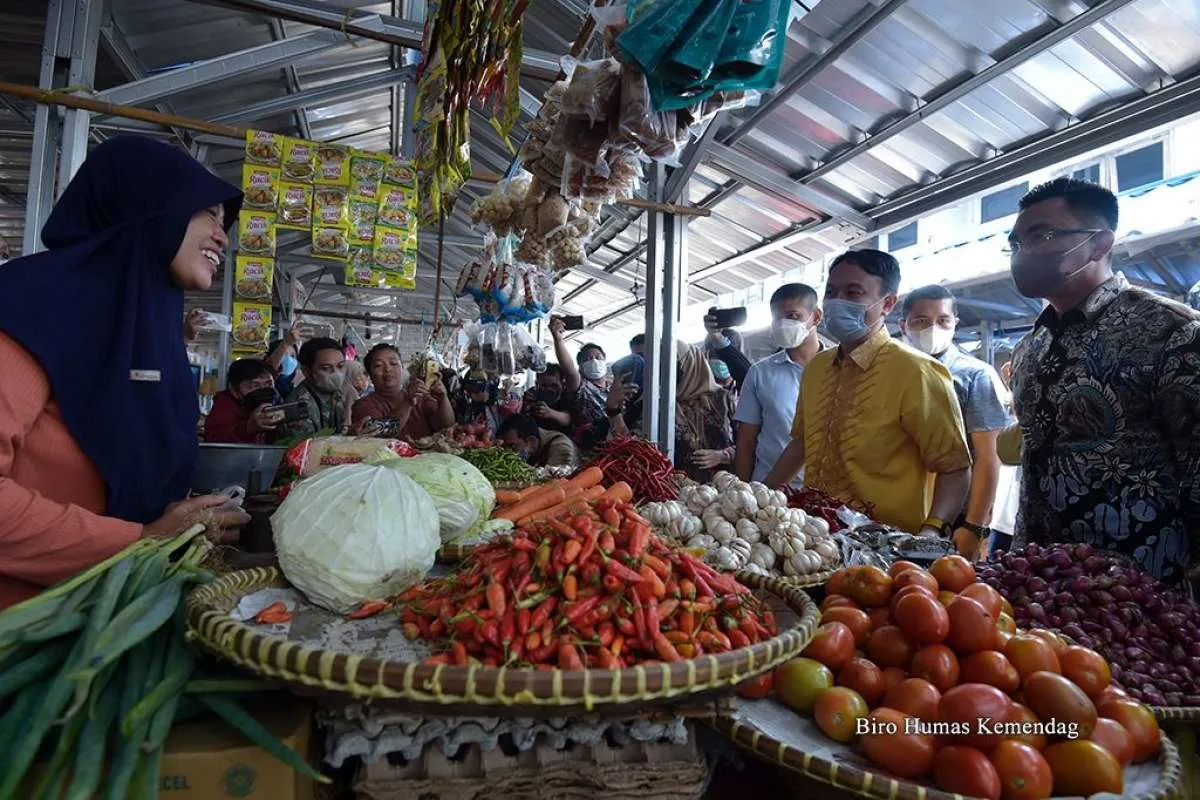 Wamendag Pantau Ketersediaan Pasokan Pangan di Banten
