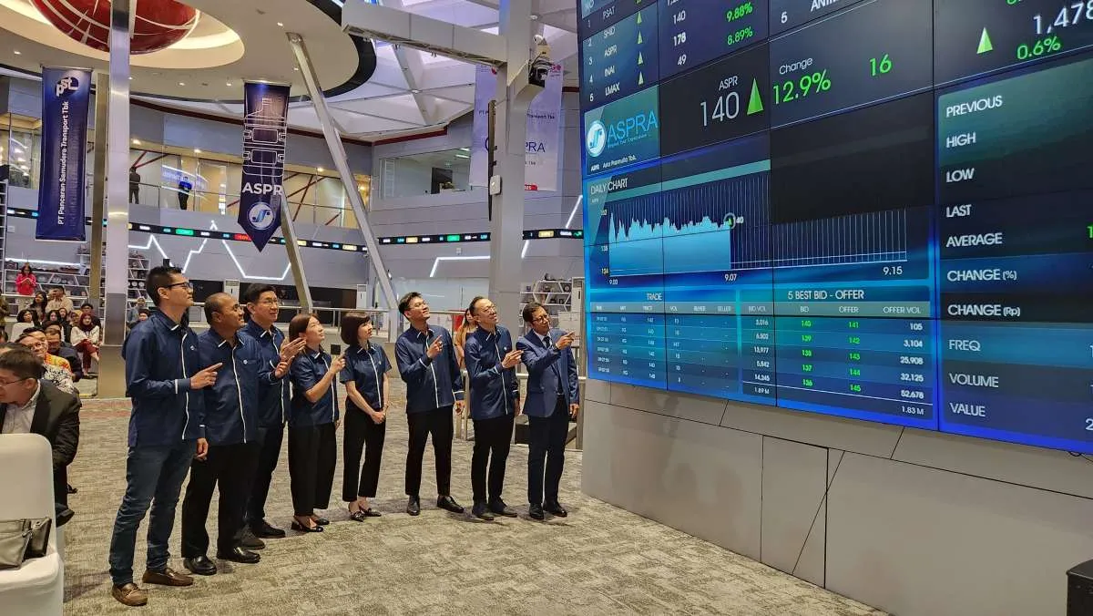 Resmi Tercatat di BEI, Saham Asia Pramulia (ASPR) Melompat 21% pada Debut Perdananya