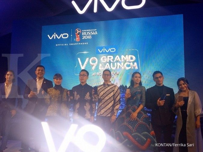 Vivo meluncurkan produk baru V9 secara besar-besaran