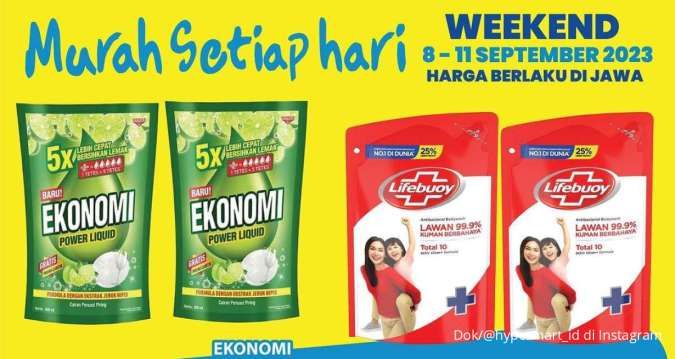 Promo Hypermart Senin 11 September 2023, Katalog Promo Murah Sampai Hari Ini 