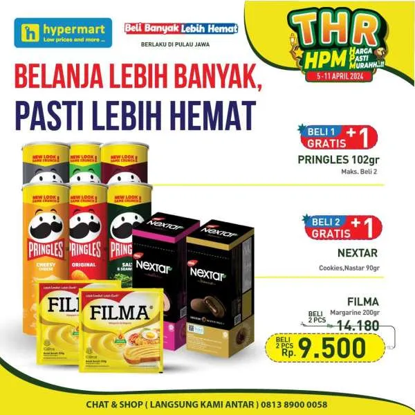 Promo Hypermart Beli Banyak Lebih Hemat Periode 5-11 April 2024