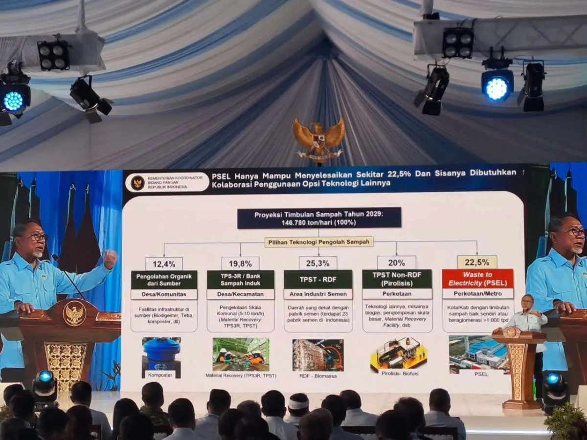 Zulhas Targetkan 75% Masalah Sampah Indonesia Tuntas pada 2029