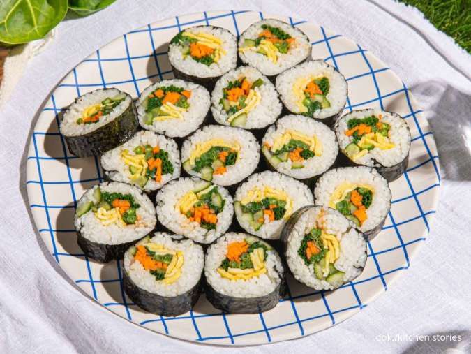 2 Resep Kimbap Korea dengan Aneka Isian Sayuran hingga Ada yang Digoreng