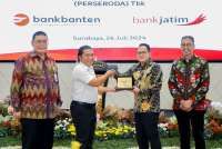 Sah! OJK Restui Bank Banten Bergabung Dalam KUB Bank Jatim