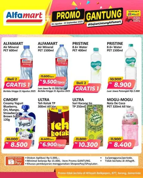 Promo Alfamart Gantung Periode 26 Agustus-1 September 2025