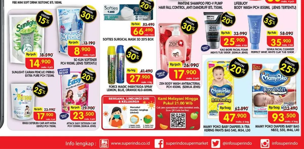 Promo Superindo Sampai 20 Januari 2022, Diskon Besar hingga Hari Kamis