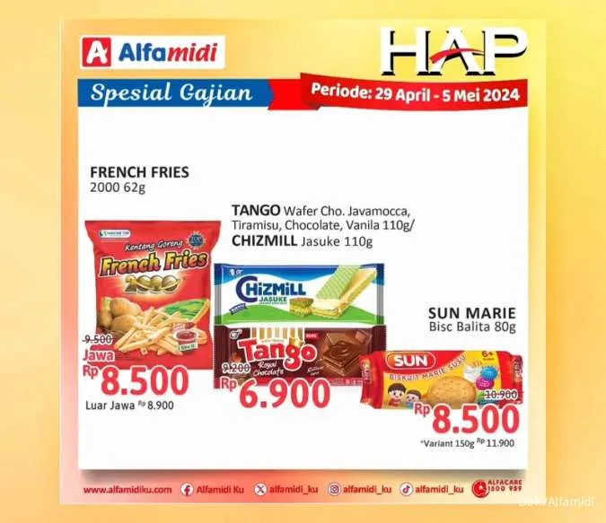 Promo Alfamidi Hemat Satu Pekan Periode 29 April-5 Mei 2024