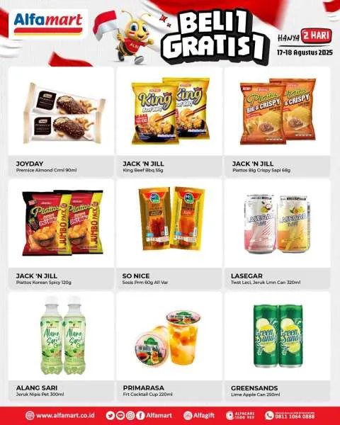 Promo Alfamart Semarak Merdeka Periode 17-18 Agustus 2025
