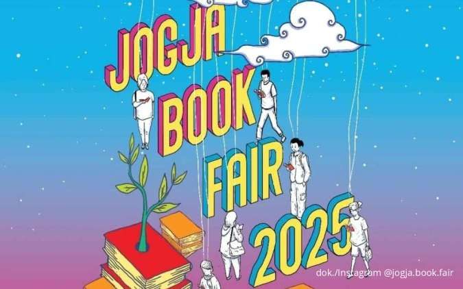 Jogja Book Fair 4-14 September 2025, 1 Tas Buku Cuma Bayar Rp 50.000