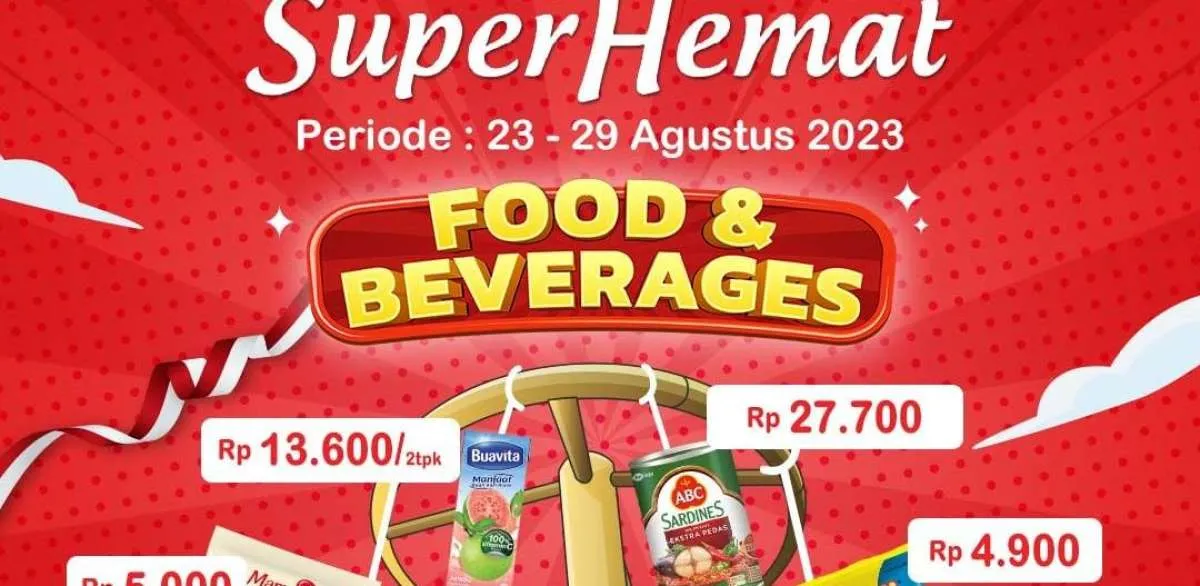 Katalog Harga Promo Indomaret Super Hemat 23-29 Agustus 2023, Promo di Akhir Bulan