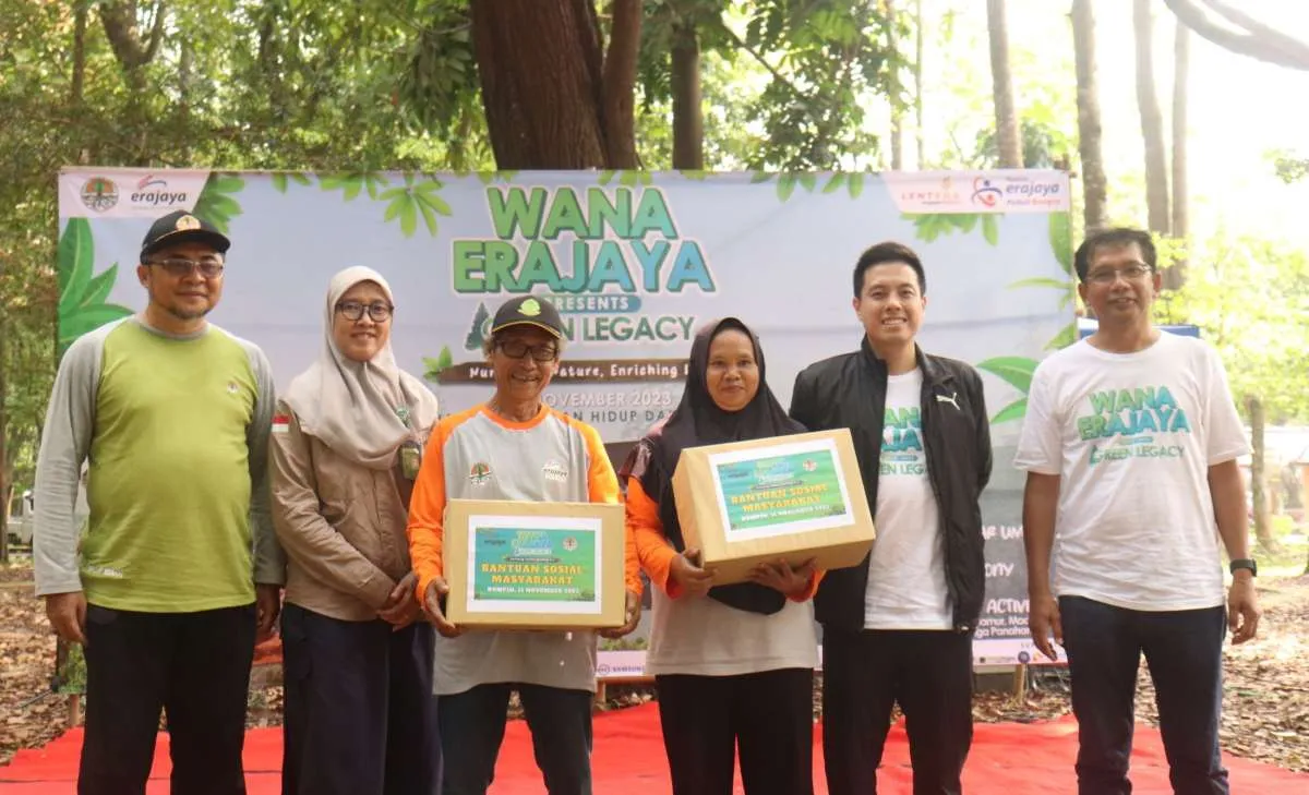 Erajaya Group Resmi Serahkan Kawasan Wana Erajaya pada KLHK