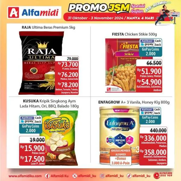 Promo JSM Alfamidi Spesial Gajian Periode 31 Oktober-3 November 2024