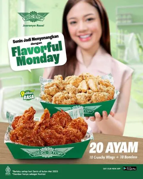 Promo Wingstop 5.5