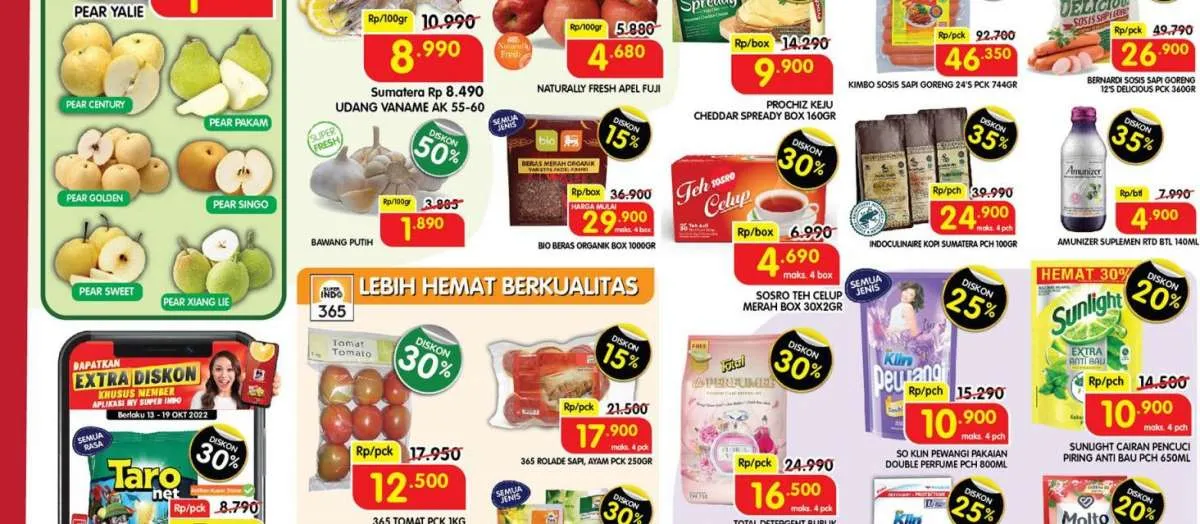 Promo Superindo Terbaru Mulai 17 Oktober 2022, Dapatkan Banyak Diskon