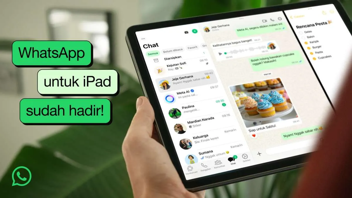 Sudah Tersedia, ini Cara Download WhatsApp di iPad dan Link Unduh Resmi