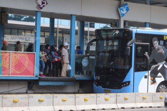 4 halte Transjakarta akan dibangun terintegrasi dengan MRT