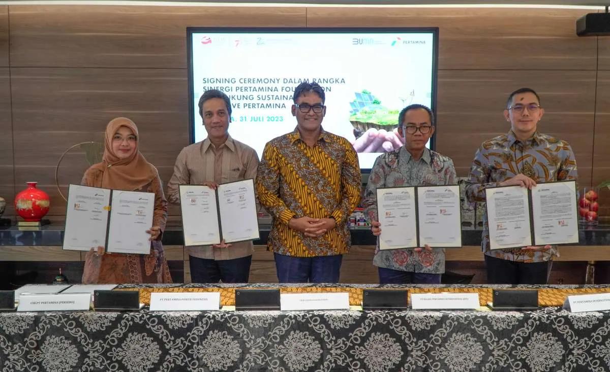  Kilang Pertamina Internasional & Pertamina Foundation Berkomitmen Percepat Capai NZE