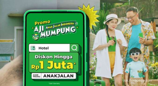 Promo Aji Mumpung Tokopedia, Diskon Hotel Hingga Rp 1 Juta dengan Kode Promo Ini