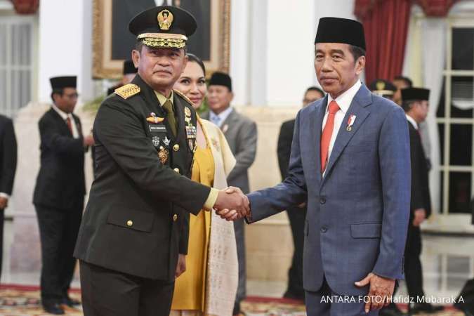 Jokowi Resmi Lantik Letjen Maruli Simanjuntak Jadi KSAD