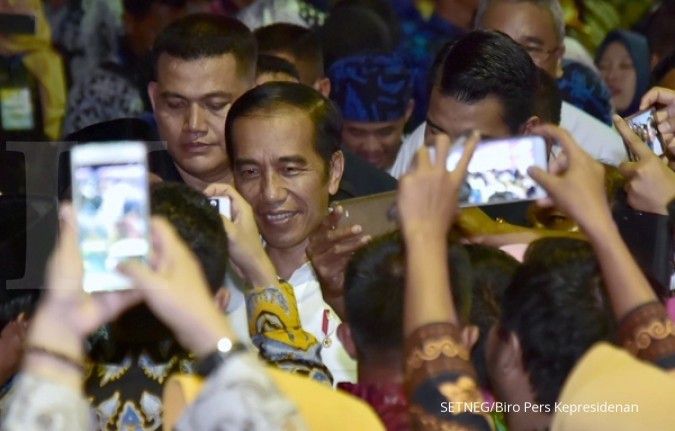 Jokowi hadiri silaturahmi para tokoh agama dan masyarakat se-Sumatera Selatan
