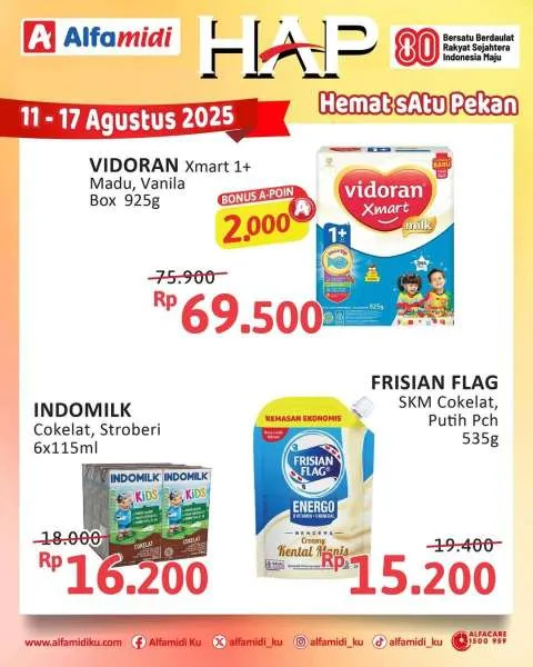 Promo Alfamidi Hemat Satu Pekan Periode 11-17 Agustus 2025