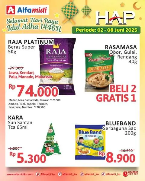 Promo Alfamidi Hemat Satu Pekan Periode 2-8 Juni 2025