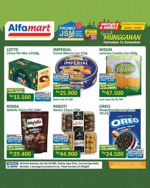 Promo JSM Alfamart 28 Februari-3 Maret 2025