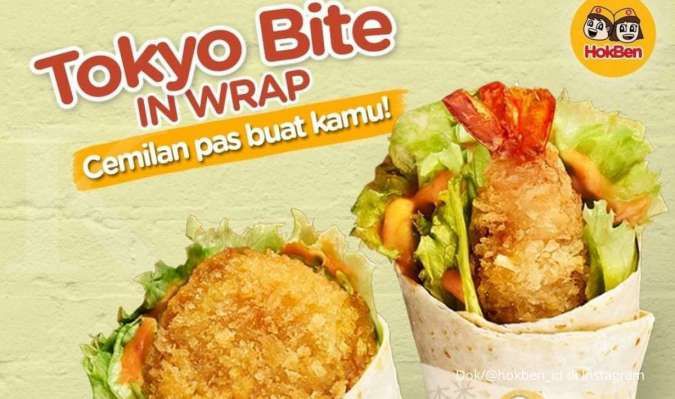 Promo HokBen di 8 November 2021, kelezatan cemilan Tokyo bite hanya Rp 20.000