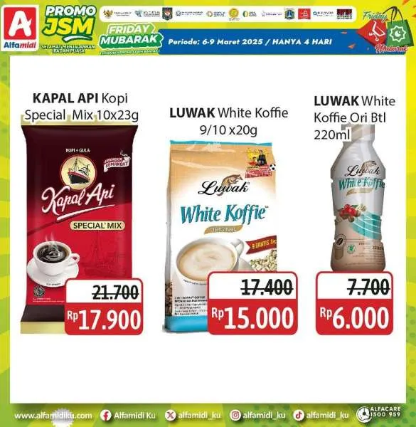 Promo JSM Alfamidi Hanya 4 Hari Periode 6-9 Maret 2025
