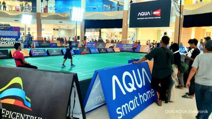 Setelah Lombok, AQUA Elektronik Menggelar Turnamen Badminton di Jakarta